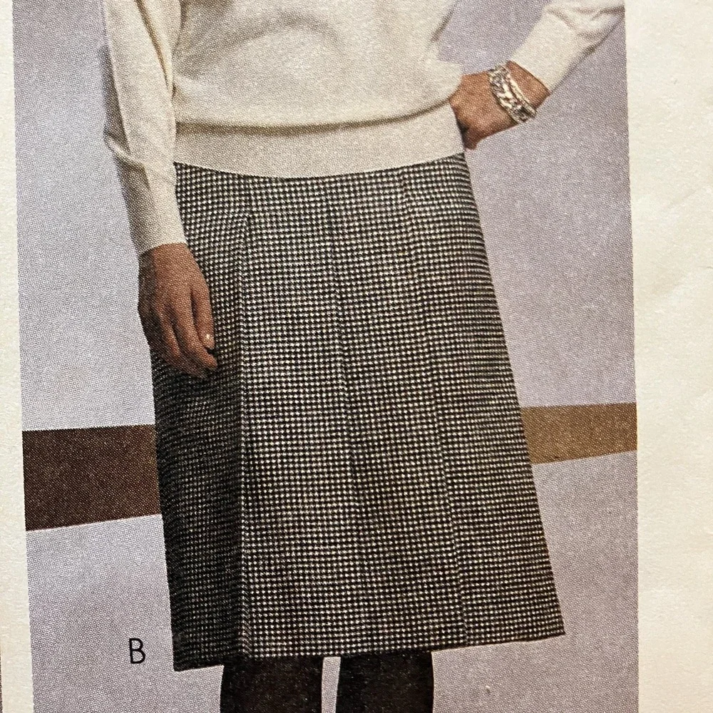 McCall's 3306 Front Pleated Skirt & Pants Sz 12-16‎ UNCUT Pattern Business Pro
